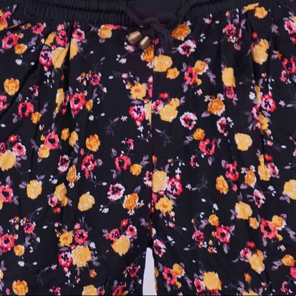 NWT Light weight casual joggers floral 05 - Picture 2 of 4